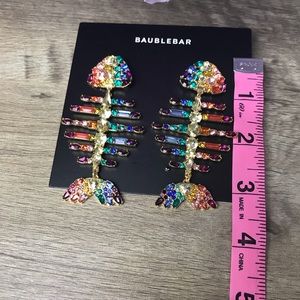 BaubleBar Jewelry - Baublebar Rainbow Fish Earrings BaubleBar Jewelry - Baublebar Rainbow Fish Earrings